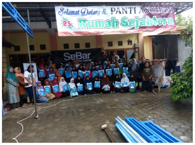 Mengenang Kebaikan dari Kotagede: Saat Komunitas ‘SeBar’ Berbagi Semangat di Rumah Sejahtera